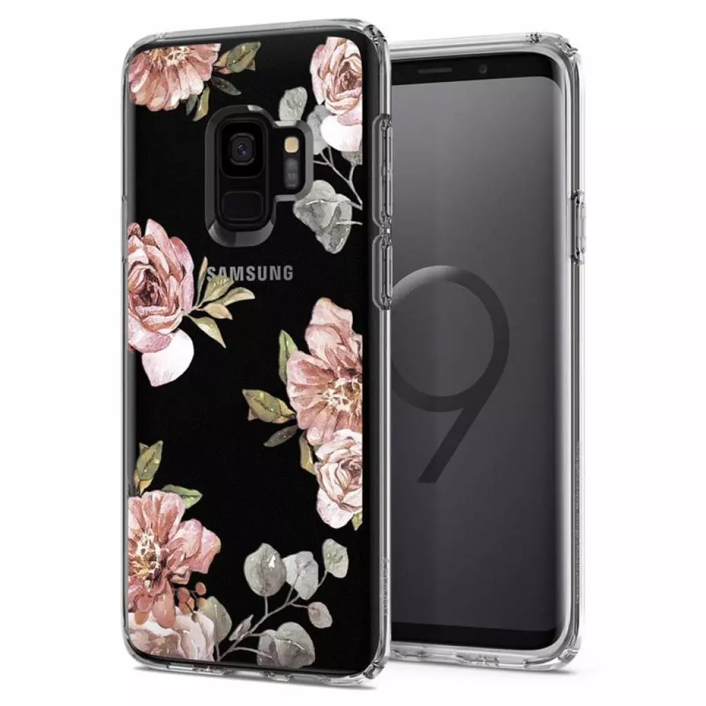Чехол для моб. телефона Spigen Galaxy S9 Case Liquid Crystal Blossom Flower (592CS22829) - 1 Чехол для моб. телефона Spigen Galaxy S9 Case Liquid Crystal Blossom Flower (592CS22829) - 1