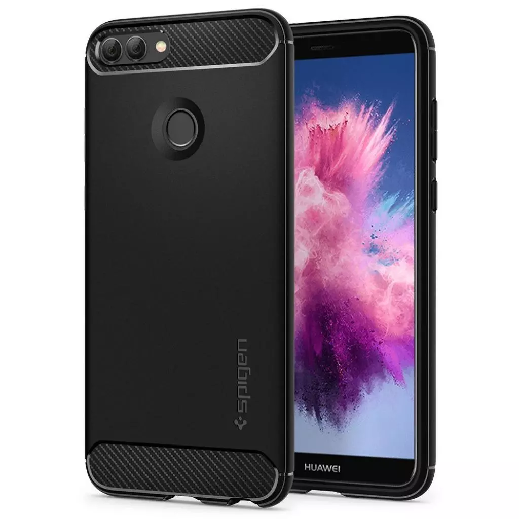 Чехол для моб. телефона Spigen HUAWEI P smart/Enjoy 7S/nova lite 2 Case Rugged Armor Black (L24CS23183) - 3