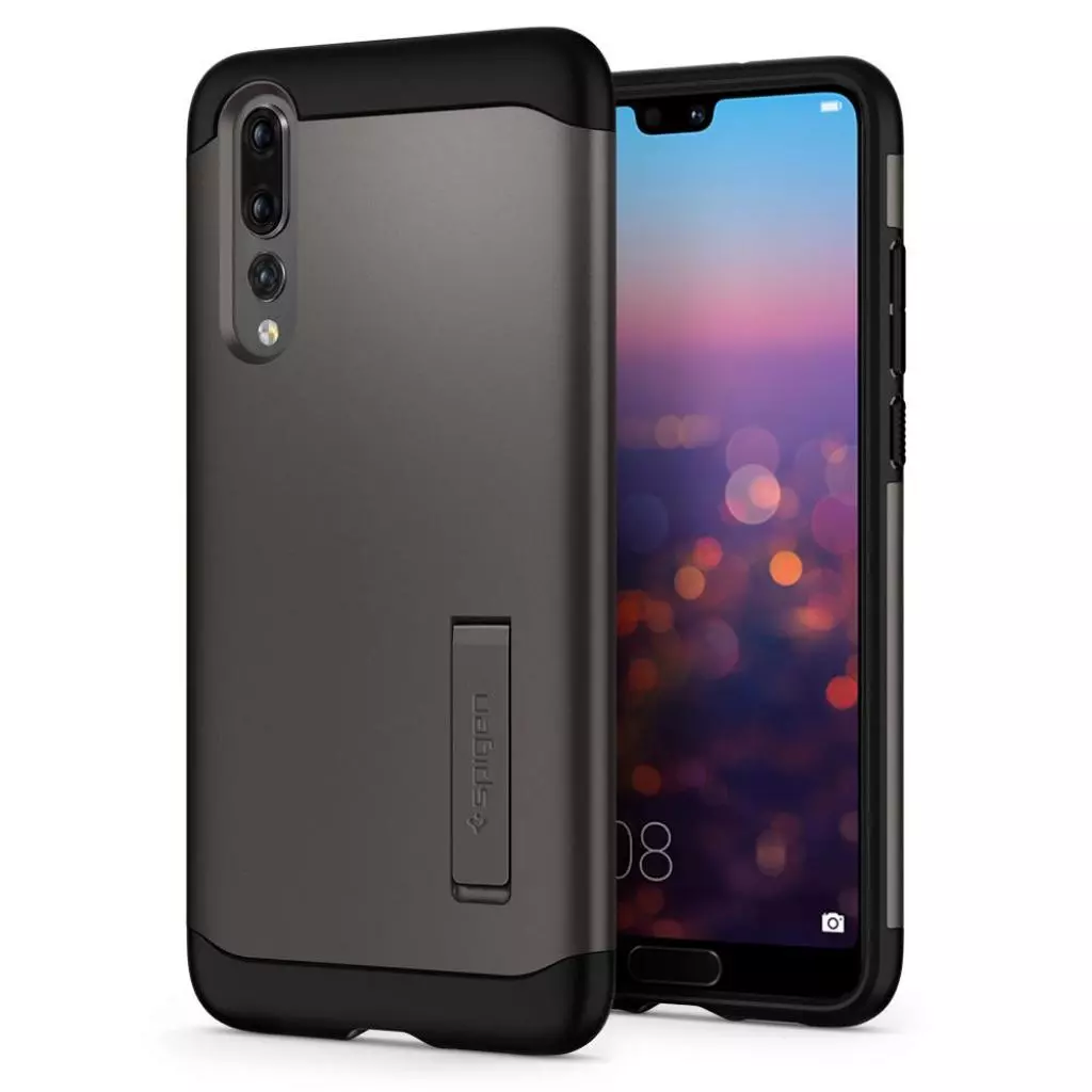 Чехол для моб. телефона Spigen HUAWEI P20 Pro Case Slim Armor Gunmetal (L23CS24016)