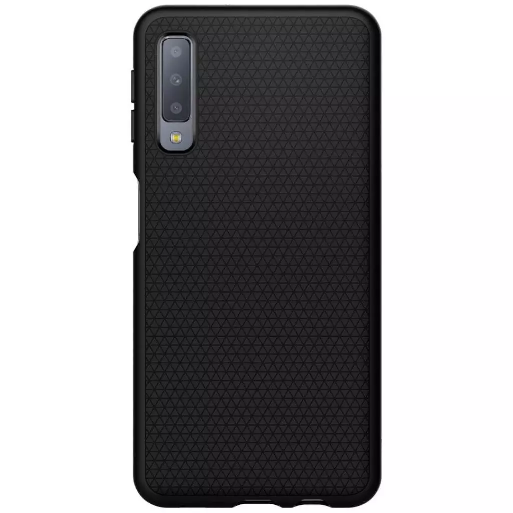 Чехол для моб. телефона Spigen Galaxy A7 (2018) Liquid Air Matte Black (608CS25555)