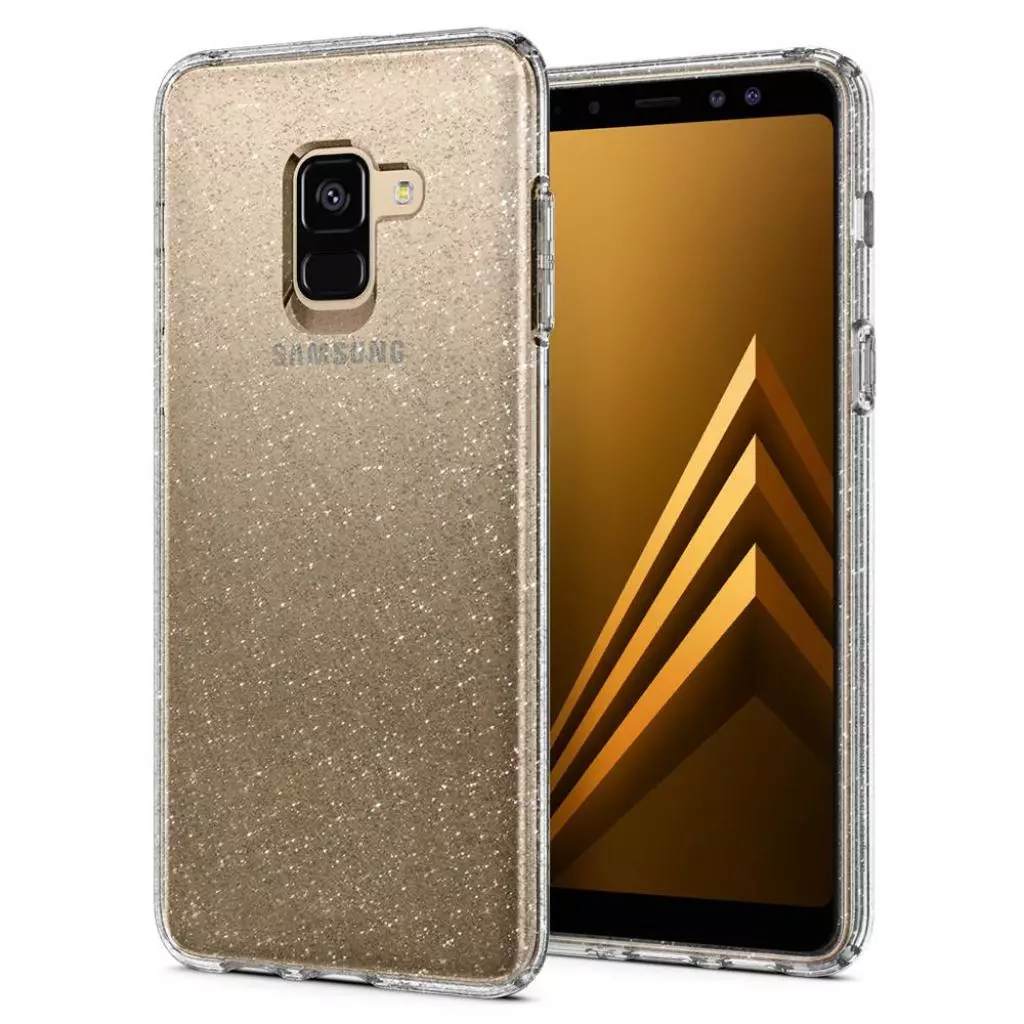 Чехол для моб. телефона Spigen Galaxy A8 (2018) Liquid Crystal Glitter Crystal Quartz (590CS22749) - 5 Чехол для моб. телефона Spigen Galaxy A8 (2018) Liquid Crystal Glitter Crystal Quartz (590CS22749) - 5