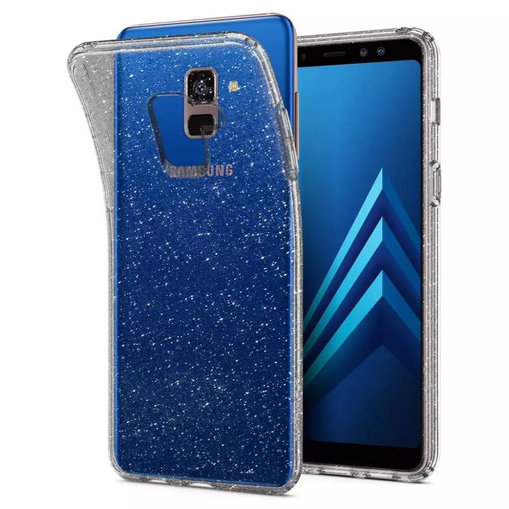 Чехол для моб. телефона Spigen Galaxy A8 (2018) Liquid Crystal Glitter Crystal Quartz (590CS22749) - 13 Чехол для моб. телефона Spigen Galaxy A8 (2018) Liquid Crystal Glitter Crystal Quartz (590CS22749) - 13
