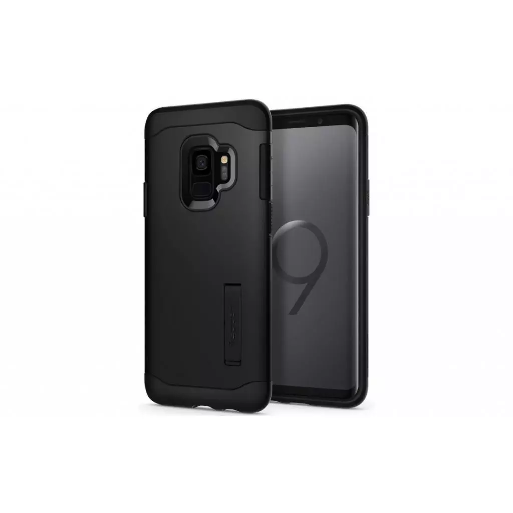 Чехол для моб. телефона Spigen Galaxy S9 Slim Armor Black (592CS22880) - 1 Чехол для моб. телефона Spigen Galaxy S9 Slim Armor Black (592CS22880) - 1