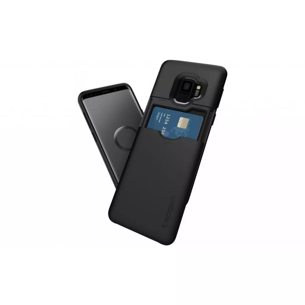 Чехол для моб. телефона Spigen Galaxy S9 Slim Armor CS Black (592CS22863) - 1 Чехол для моб. телефона Spigen Galaxy S9 Slim Armor CS Black (592CS22863) - 1