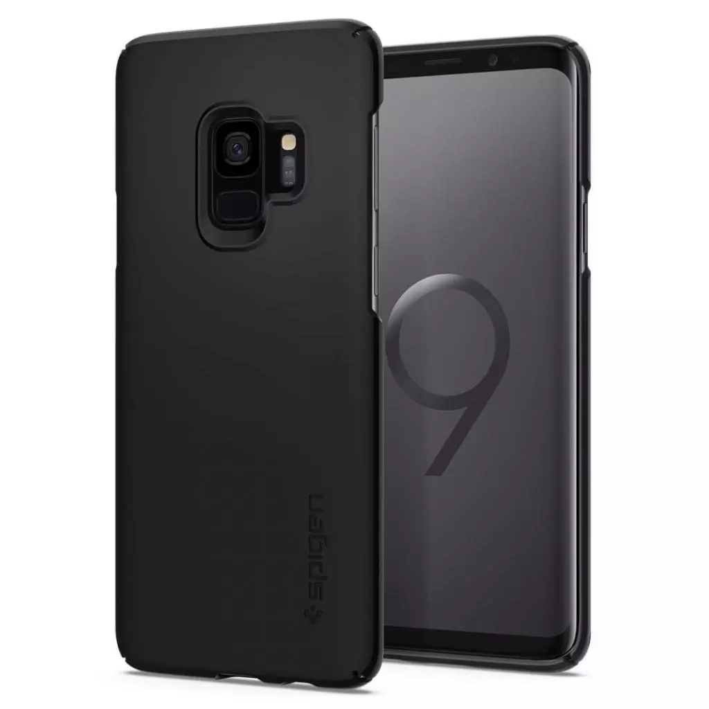 Чехол для моб. телефона Spigen Galaxy S9 Thin Fit Black (SF) (592CS22821) - 1 Чехол для моб. телефона Spigen Galaxy S9 Thin Fit Black (SF) (592CS22821) - 1