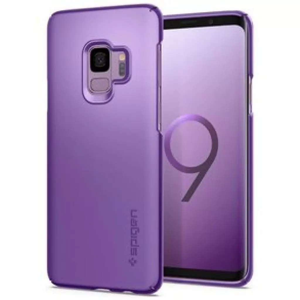 Чехол для моб. телефона Spigen Galaxy S9 Thin Fit Lilac Purple (SF) (592CS22824) - 1 Чехол для моб. телефона Spigen Galaxy S9 Thin Fit Lilac Purple (SF) (592CS22824) - 1