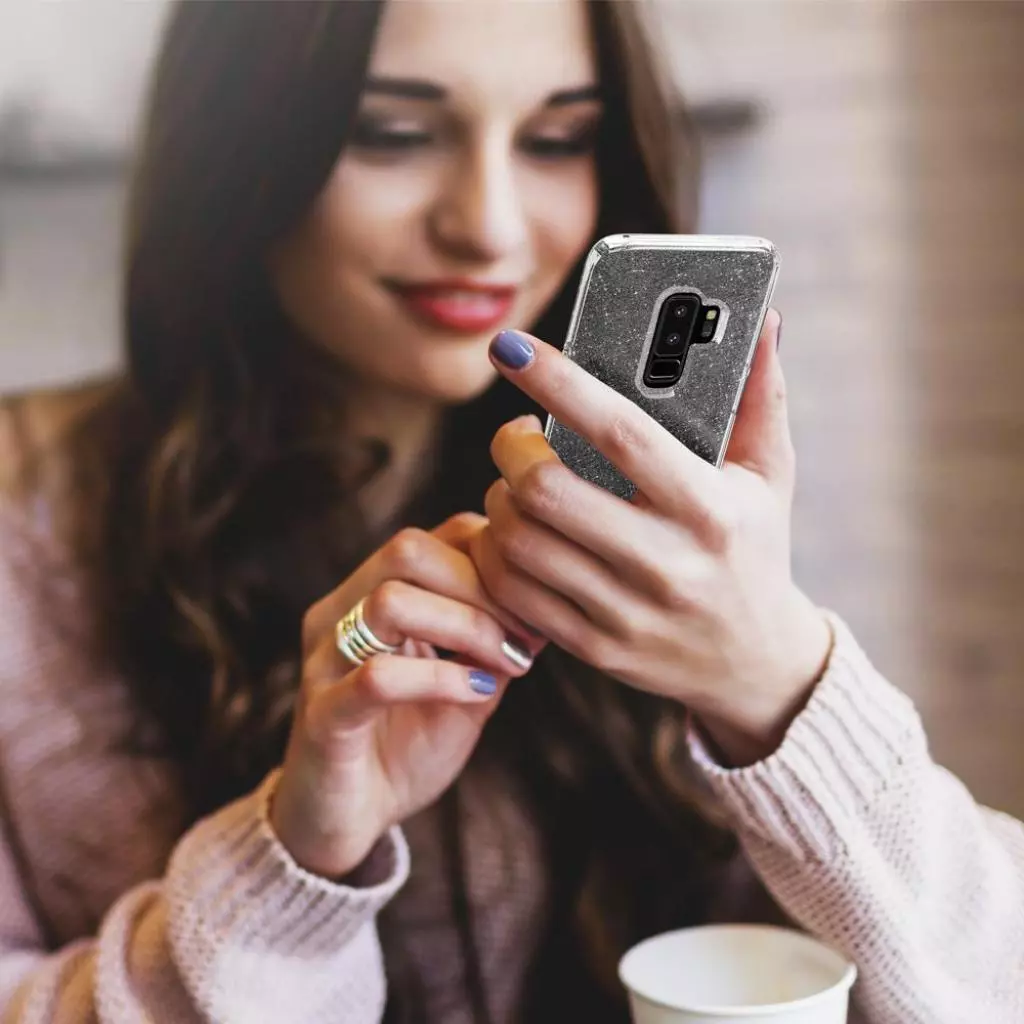 Чехол для моб. телефона Spigen Galaxy S9+ Liquid Crystal Glitter Crystal Quartz (593CS22918) - 6 Чехол для моб. телефона Spigen Galaxy S9+ Liquid Crystal Glitter Crystal Quartz (593CS22918) - 6