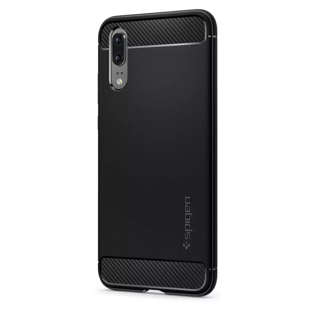 Чехол для моб. телефона Spigen HUAWEI P20 Rugged Armor Black (L21CS23080) - 1 Чехол для моб. телефона Spigen HUAWEI P20 Rugged Armor Black (L21CS23080) - 1