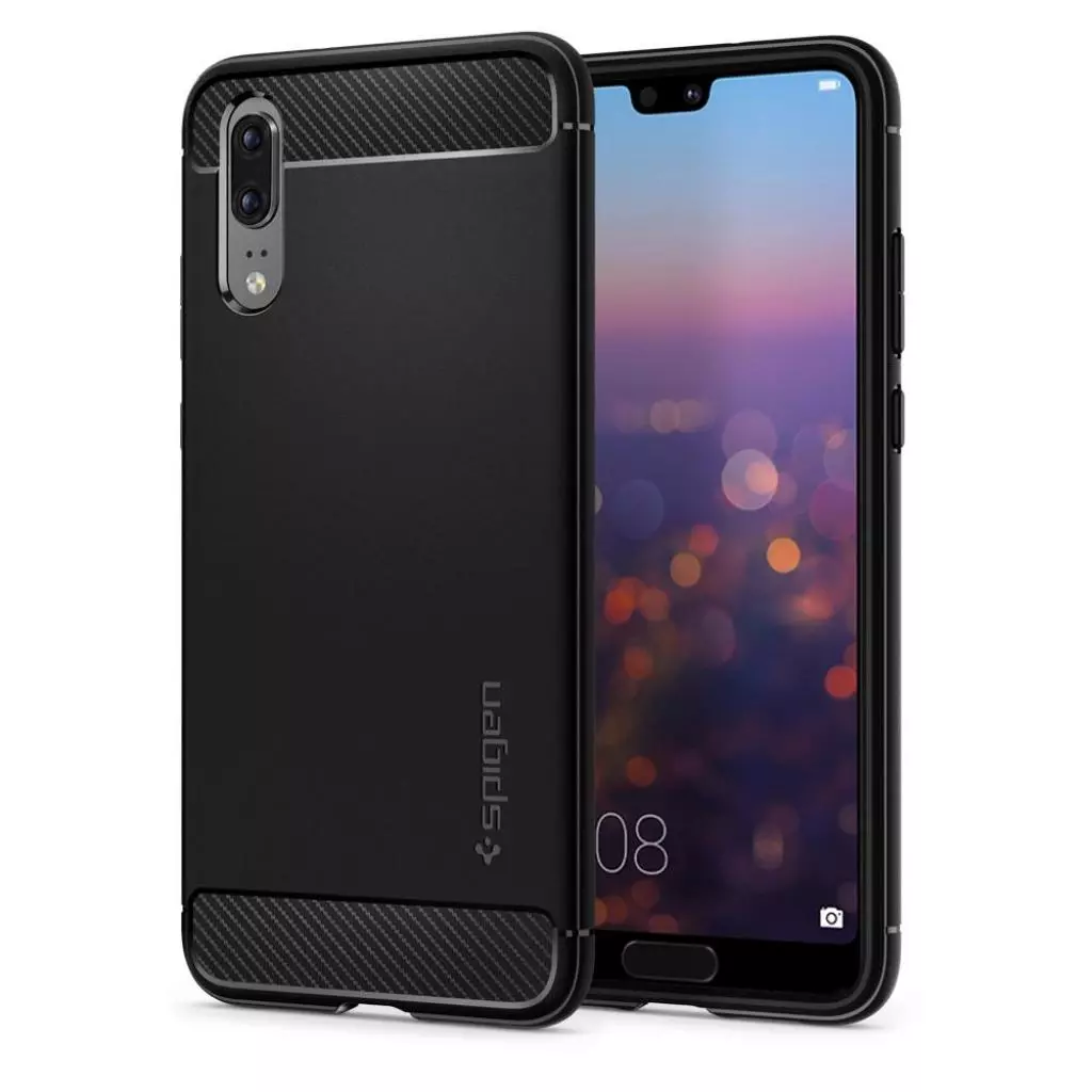 Чехол для моб. телефона Spigen HUAWEI P20 Rugged Armor Black (L21CS23080) - 7 Чехол для моб. телефона Spigen HUAWEI P20 Rugged Armor Black (L21CS23080) - 7