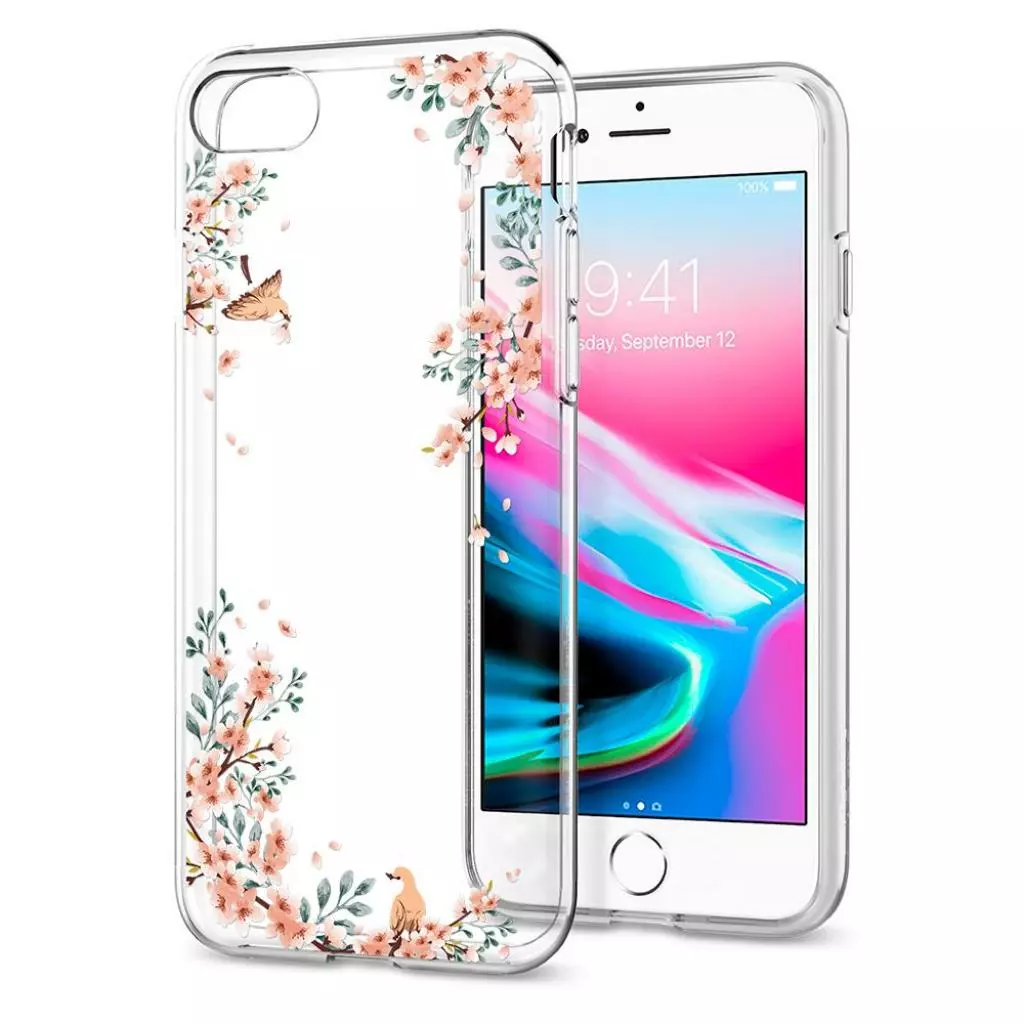 Чехол для моб. телефона Spigen iPhone 8/7 Liquid Crystal Blossom Nature (054CS22290) - 8 Чехол для моб. телефона Spigen iPhone 8/7 Liquid Crystal Blossom Nature (054CS22290) - 8