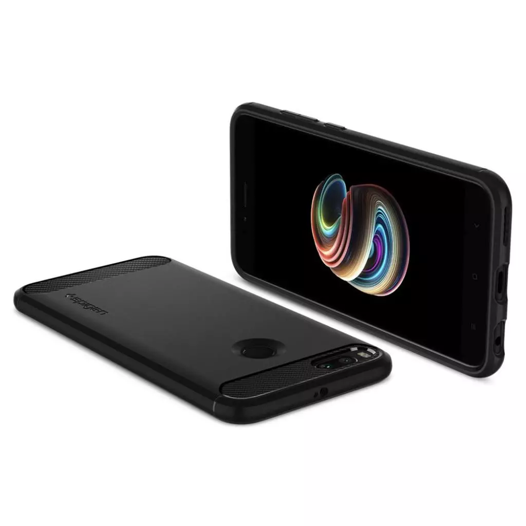 Чехол для моб. телефона Spigen Mi A1/5X Rugged Armor Black (S09CS23087) - 5 Чехол для моб. телефона Spigen Mi A1/5X Rugged Armor Black (S09CS23087) - 5
