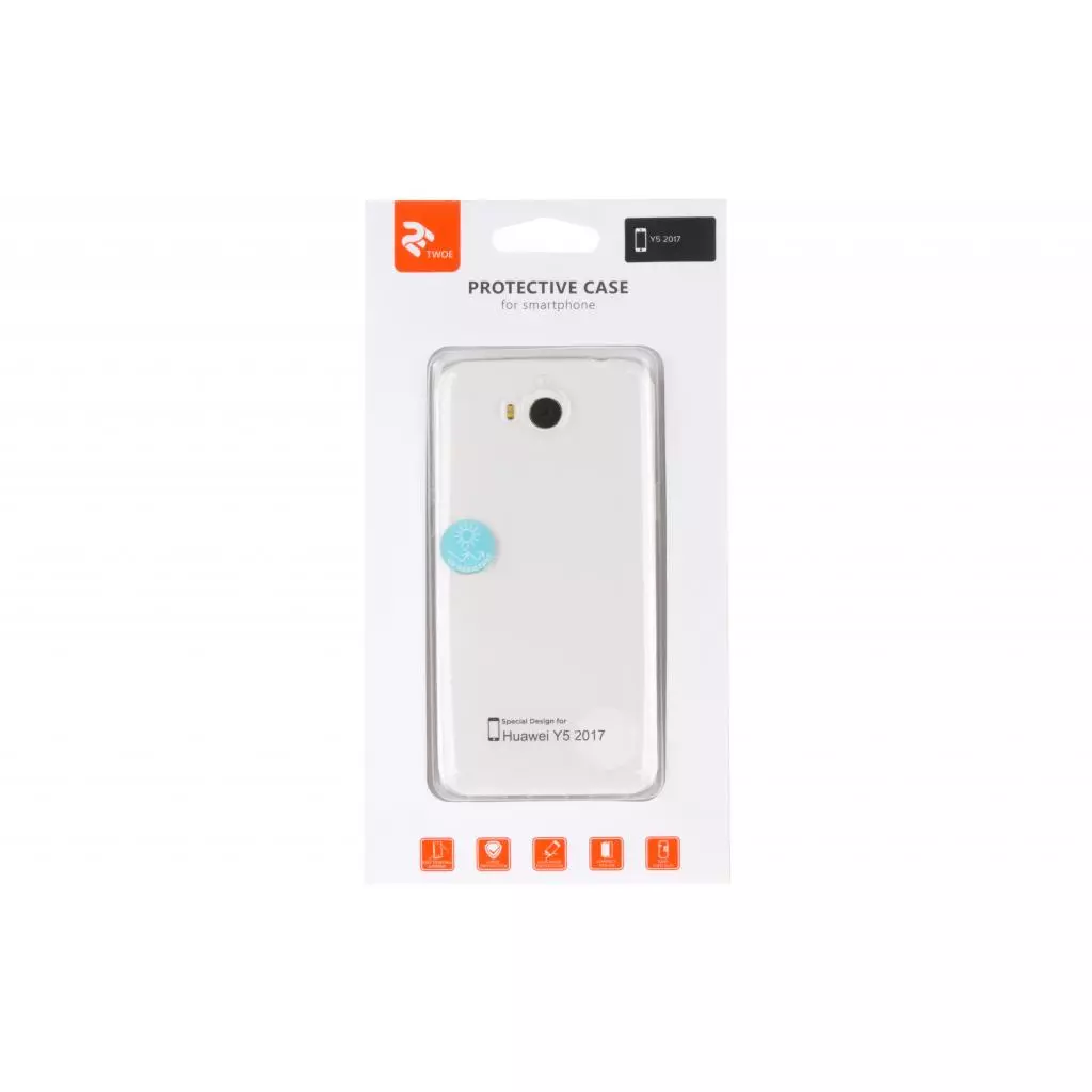 Чехол для моб. телефона 2E Huawei Y5 2017, TPU Case TR (2E-H-Y5-17-MCTTR) - 3