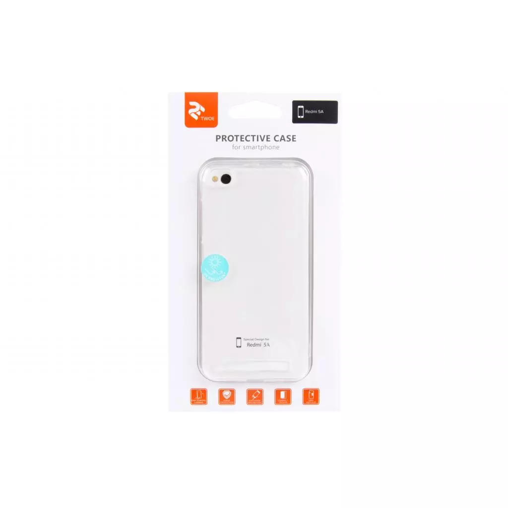 Чехол для моб. телефона 2E Xiaomi Redmi 5A, TPU Case TR (2E-MI-5A-17-MCTTR) - 3