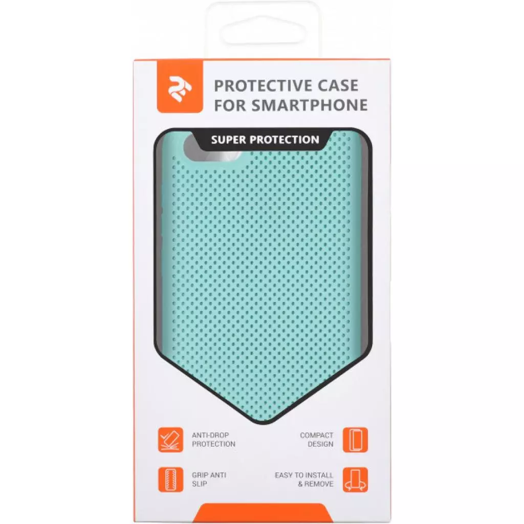Чехол для моб. телефона 2E Huawei Y5 2018, Dots, Mint (2E-H-Y5-JXDT-MT) - 1 Чехол для моб. телефона 2E Huawei Y5 2018, Dots, Mint (2E-H-Y5-JXDT-MT) - 1