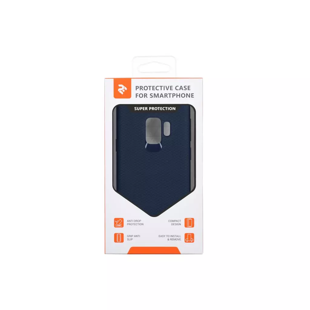 Чехол для моб. телефона 2E Samsung Galaxy S9 (G960), Snap, Navy blue (2E-G-S9-18-TKSPNB) - 2