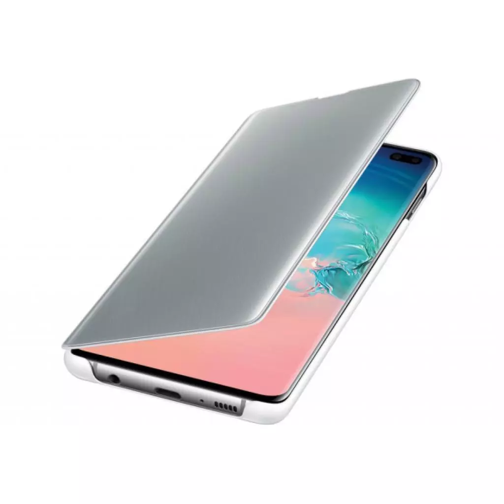 Чехол для моб. телефона Samsung Galaxy S10+ (G975) Clear View Cover White (EF-ZG975CWEGRU) - 2 Чехол для моб. телефона Samsung Galaxy S10+ (G975) Clear View Cover White (EF-ZG975CWEGRU) - 2