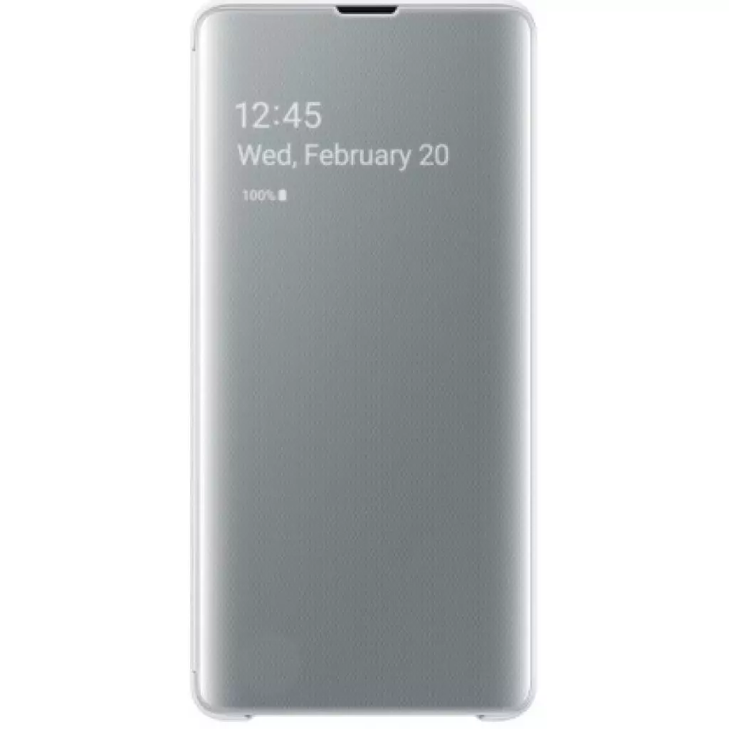 Чехол для моб. телефона Samsung Galaxy S10+ (G975) Clear View Cover White (EF-ZG975CWEGRU)