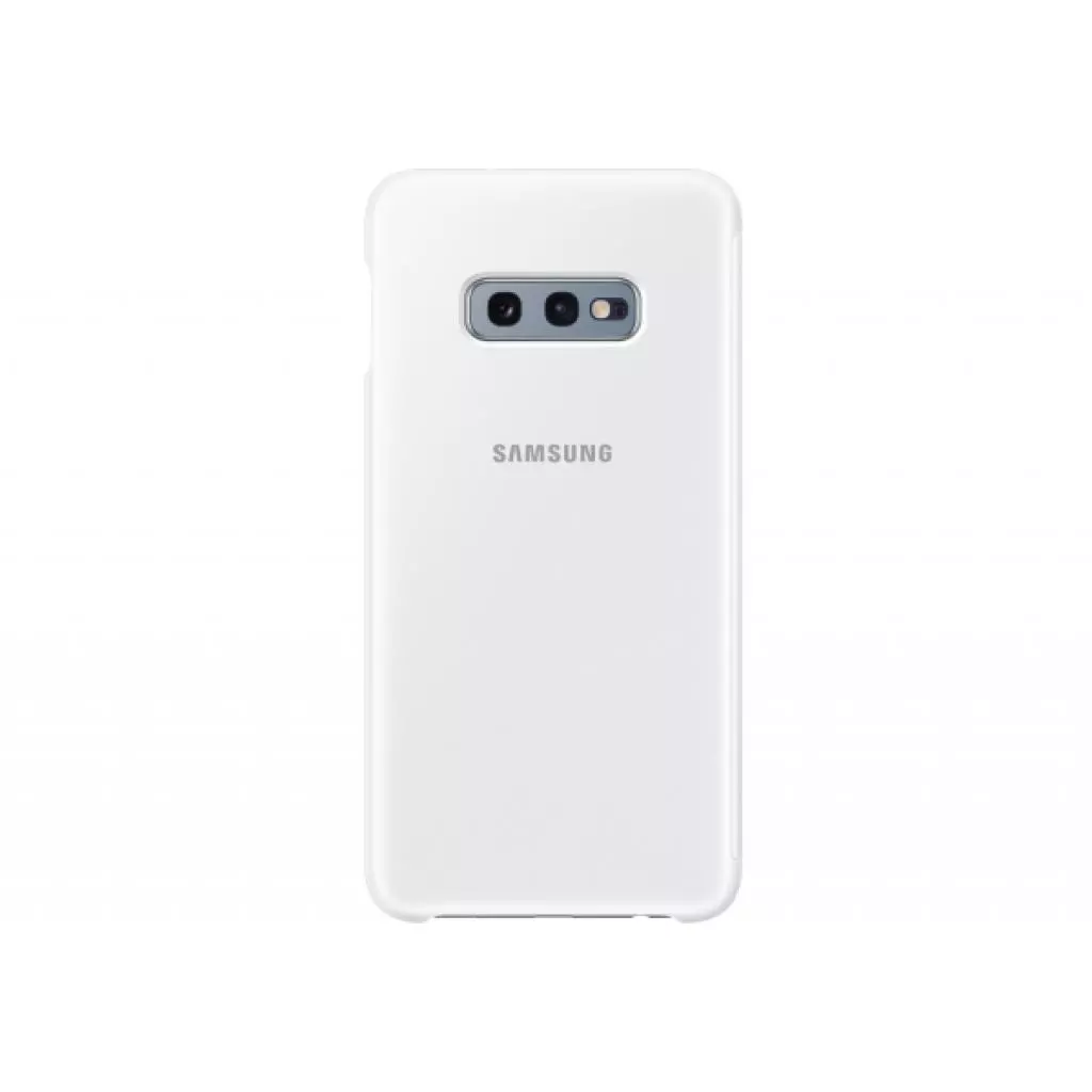 Чехол для моб. телефона Samsung Galaxy S10e (G970) Clear View Cover White (EF-ZG970CWEGRU) - 1 Чехол для моб. телефона Samsung Galaxy S10e (G970) Clear View Cover White (EF-ZG970CWEGRU) - 1