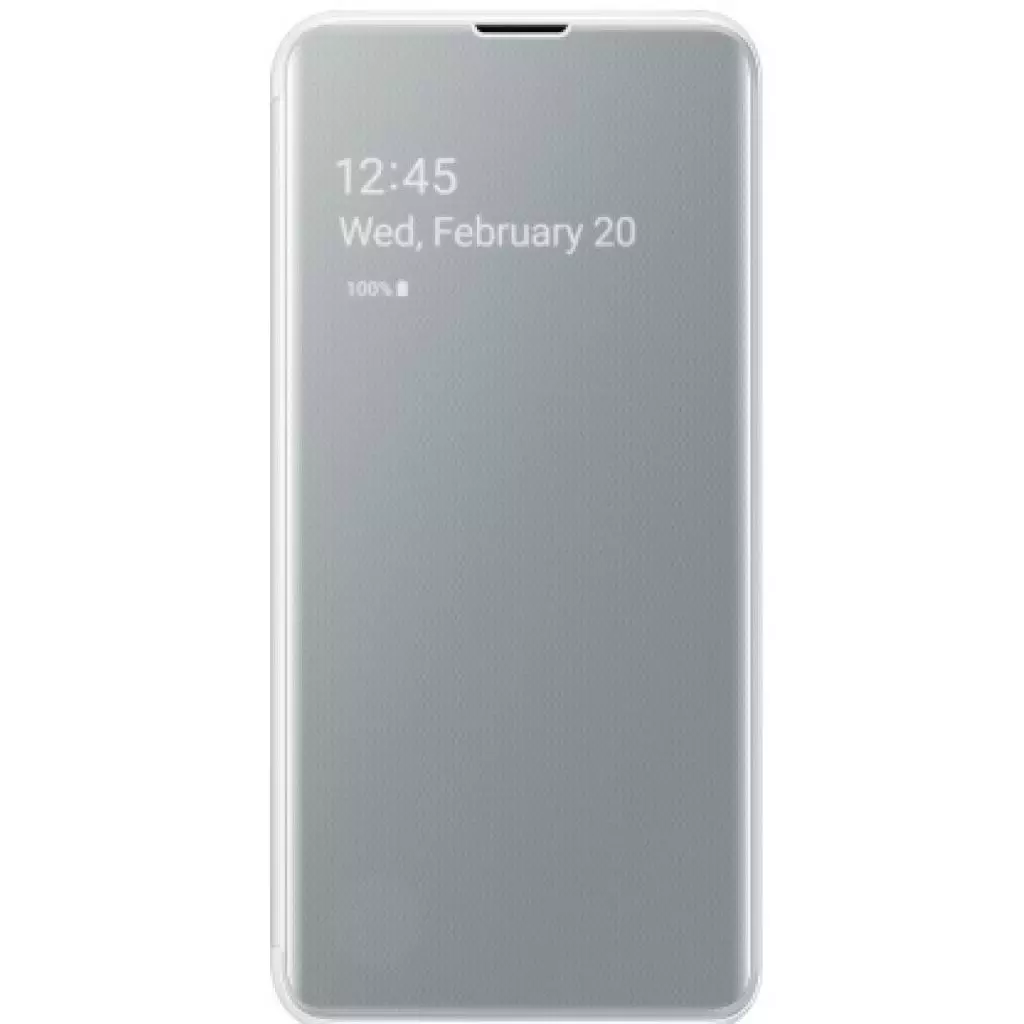 Чехол для моб. телефона Samsung Galaxy S10e (G970) Clear View Cover White (EF-ZG970CWEGRU)