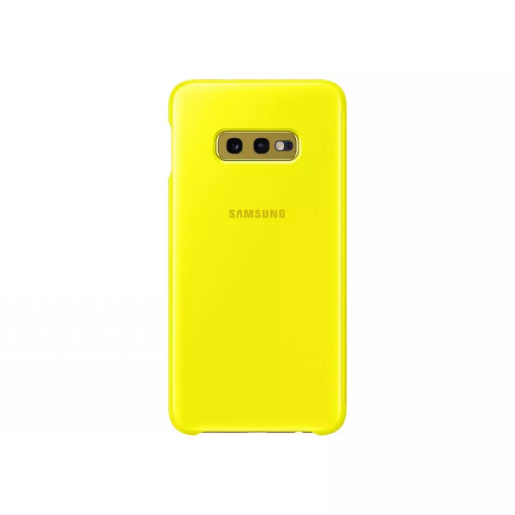 Чехол для моб. телефона Samsung Galaxy S10e (G970) Clear View Cover Yellow (EF-ZG970CYEGRU) - 1 Чехол для моб. телефона Samsung Galaxy S10e (G970) Clear View Cover Yellow (EF-ZG970CYEGRU) - 1
