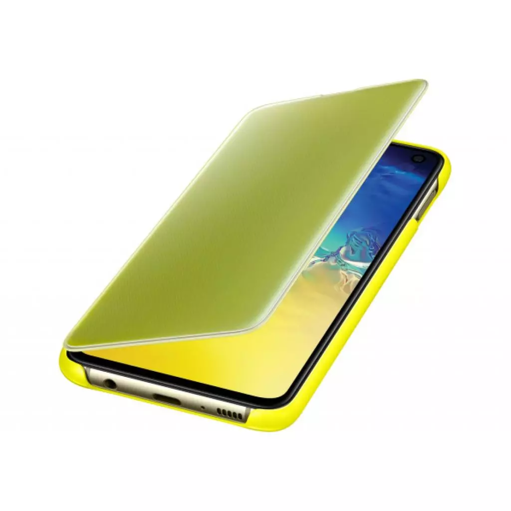 Чехол для моб. телефона Samsung Galaxy S10e (G970) Clear View Cover Yellow (EF-ZG970CYEGRU) - 3 Чехол для моб. телефона Samsung Galaxy S10e (G970) Clear View Cover Yellow (EF-ZG970CYEGRU) - 3