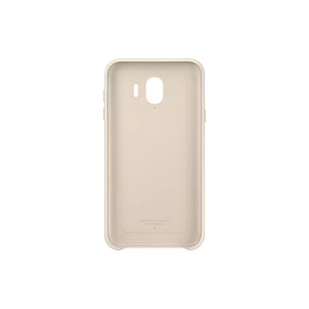 Чехол для моб. телефона Samsung Galaxy J4 (J400) Dual Layer Cover Gold (EF-PJ400CFEGRU) - 1 Чехол для моб. телефона Samsung Galaxy J4 (J400) Dual Layer Cover Gold (EF-PJ400CFEGRU) - 1