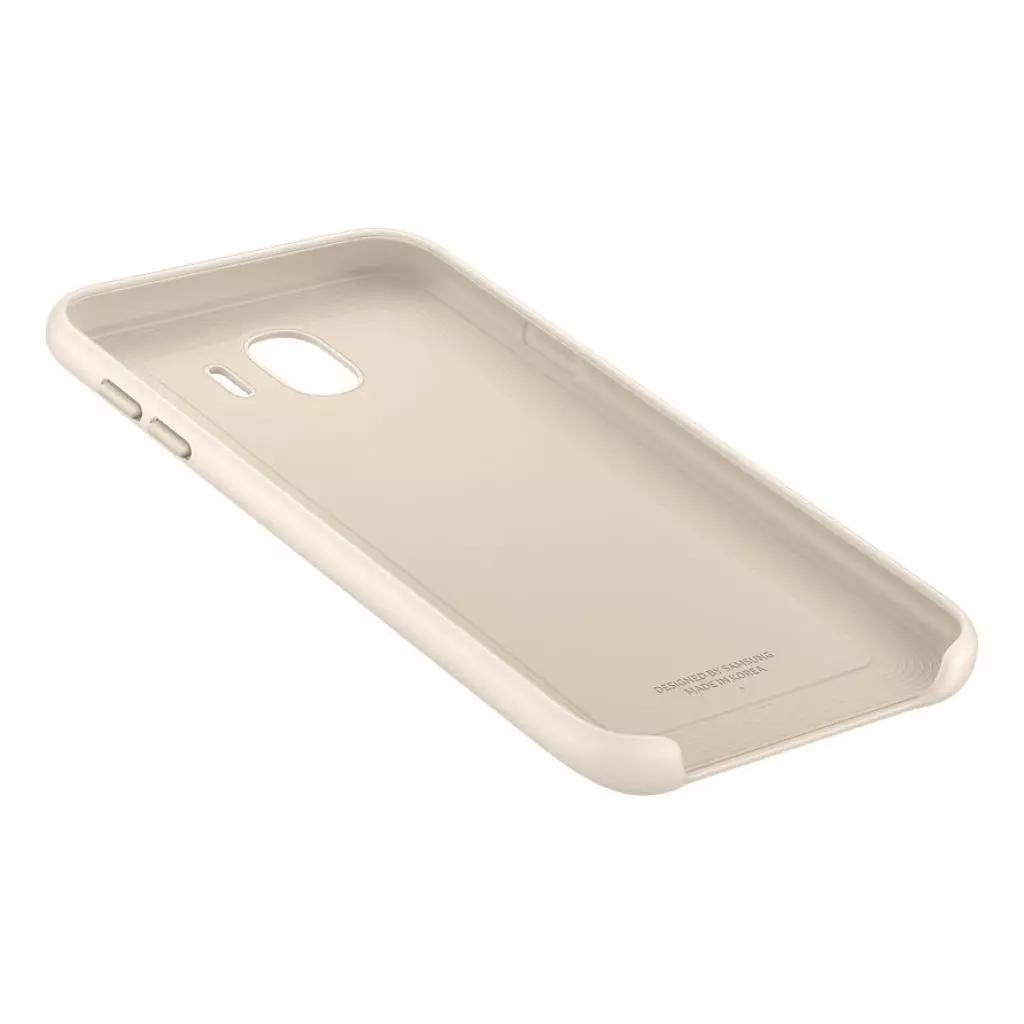 Чехол для моб. телефона Samsung Galaxy J4 (J400) Dual Layer Cover Gold (EF-PJ400CFEGRU) - 4 Чехол для моб. телефона Samsung Galaxy J4 (J400) Dual Layer Cover Gold (EF-PJ400CFEGRU) - 4