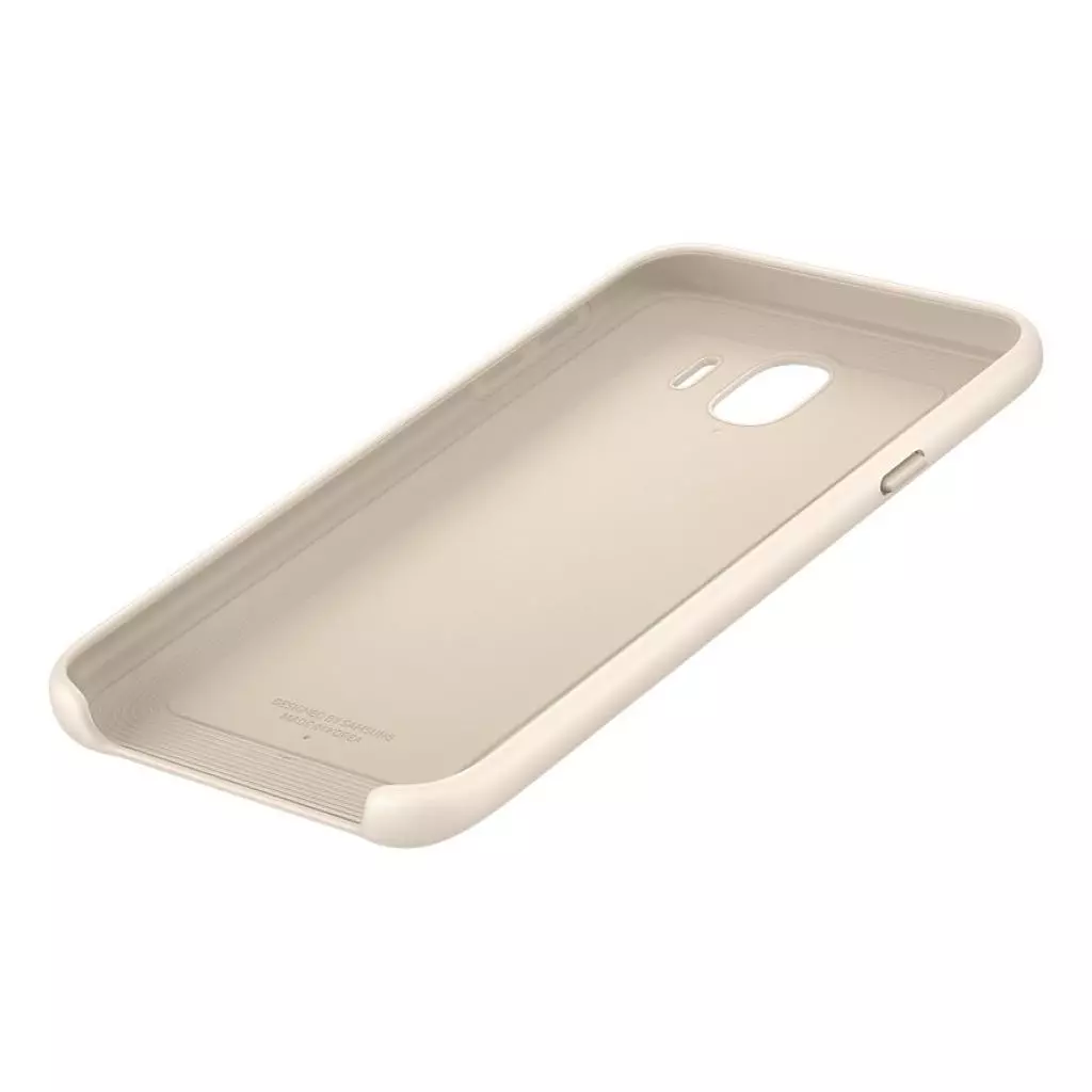 Чехол для моб. телефона Samsung Galaxy J4 (J400) Dual Layer Cover Gold (EF-PJ400CFEGRU) - 5 Чехол для моб. телефона Samsung Galaxy J4 (J400) Dual Layer Cover Gold (EF-PJ400CFEGRU) - 5