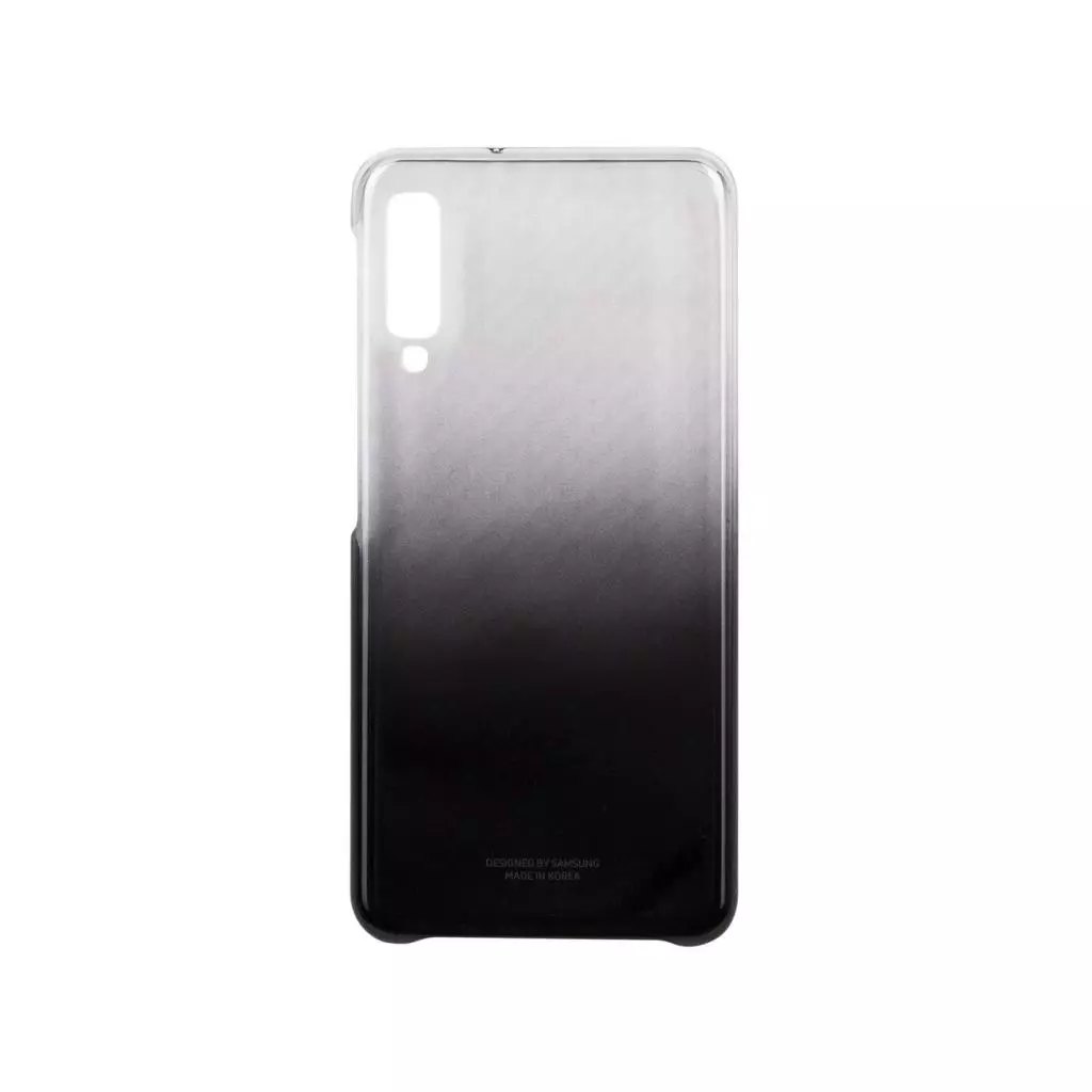 Чехол для моб. телефона Samsung Galaxy A7 2018 (A750) Gradation Cover Black (EF-AA750CBEGRU)