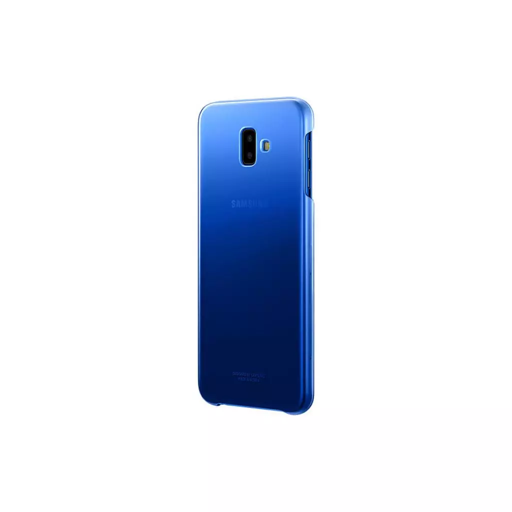 Чехол для моб. телефона Samsung Galaxy J6+ (J610) Gradation Cover Blue (EF-AJ610CLEGRU) - 1 Чехол для моб. телефона Samsung Galaxy J6+ (J610) Gradation Cover Blue (EF-AJ610CLEGRU) - 1