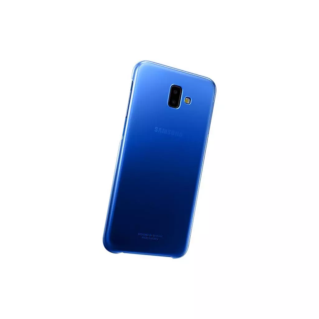 Чехол для моб. телефона Samsung Galaxy J6+ (J610) Gradation Cover Blue (EF-AJ610CLEGRU) - 2 Чехол для моб. телефона Samsung Galaxy J6+ (J610) Gradation Cover Blue (EF-AJ610CLEGRU) - 2