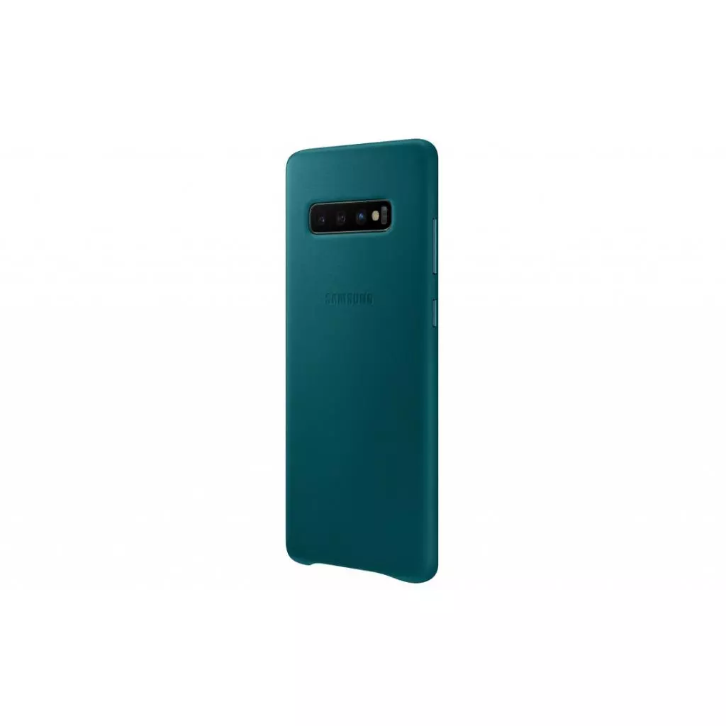 Чехол для моб. телефона Samsung Galaxy S10+ (G975) Leather Cover Green (EF-VG975LGEGRU) - 1 Чехол для моб. телефона Samsung Galaxy S10+ (G975) Leather Cover Green (EF-VG975LGEGRU) - 1