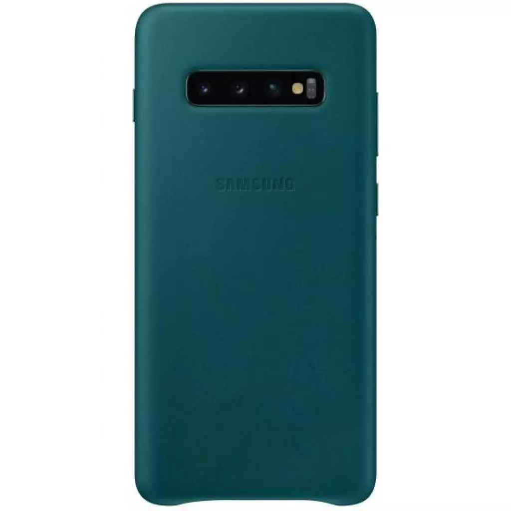 Чехол для моб. телефона Samsung Galaxy S10+ (G975) Leather Cover Green (EF-VG975LGEGRU)