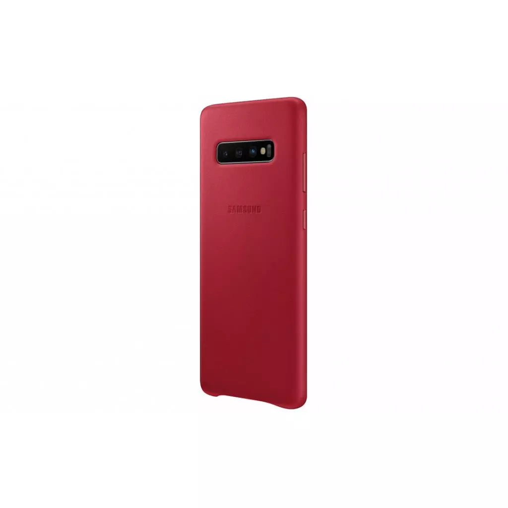 Чехол для моб. телефона Samsung Galaxy S10+ (G975) Leather Cover Red (EF-VG975LREGRU) - 2 Чехол для моб. телефона Samsung Galaxy S10+ (G975) Leather Cover Red (EF-VG975LREGRU) - 2