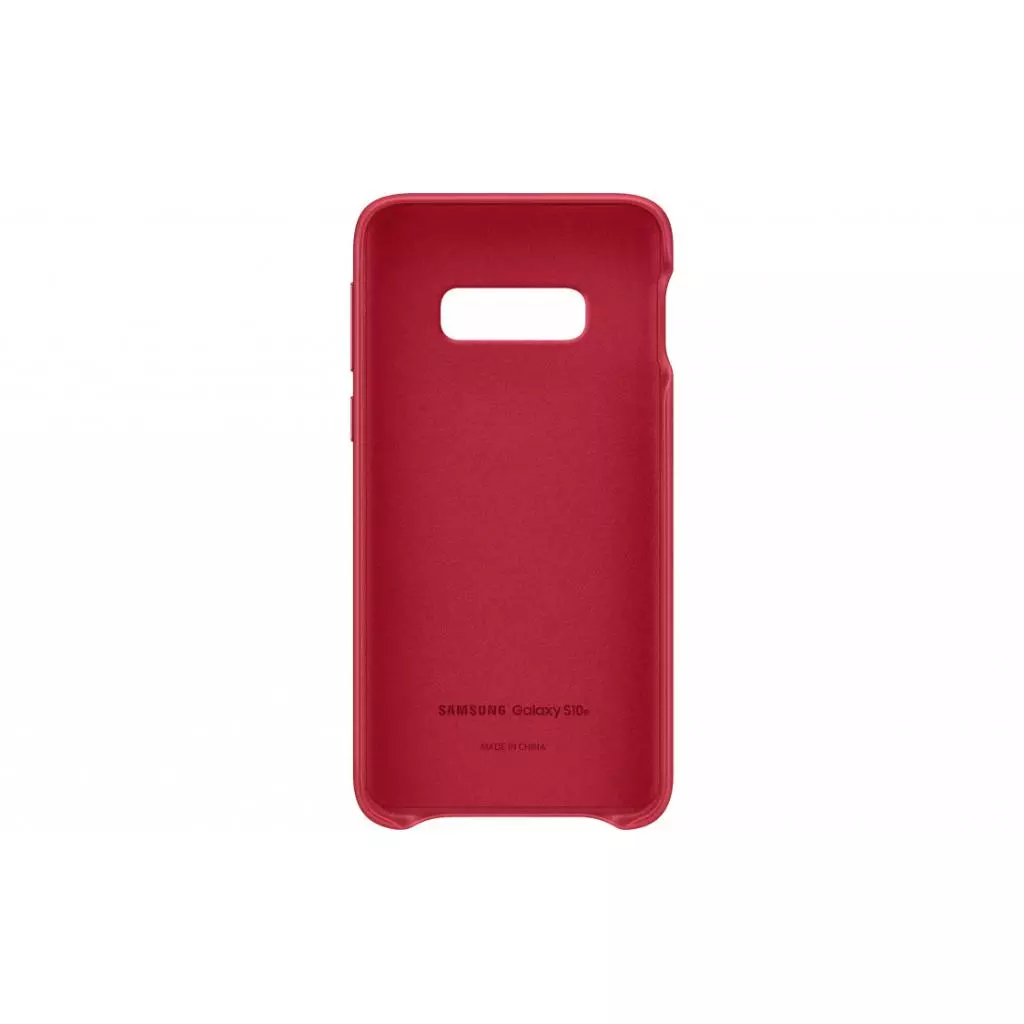 Чехол для моб. телефона Samsung Galaxy S10e (G970) Leather Cover Red (EF-VG970LREGRU) - 2 Чехол для моб. телефона Samsung Galaxy S10e (G970) Leather Cover Red (EF-VG970LREGRU) - 2