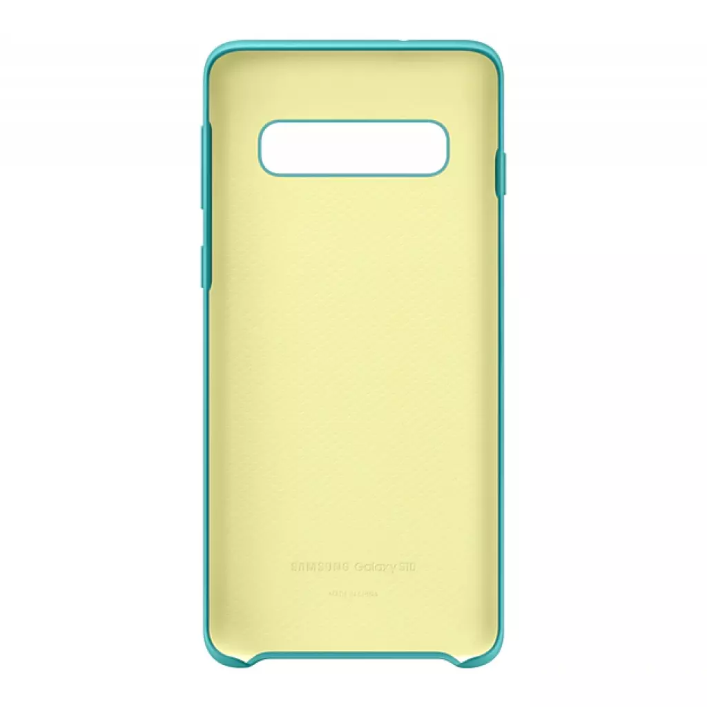 Чехол для моб. телефона Samsung Galaxy S10 (G973) Silicone Cover Green (EF-PG973TGEGRU) - 3 Чехол для моб. телефона Samsung Galaxy S10 (G973) Silicone Cover Green (EF-PG973TGEGRU) - 3