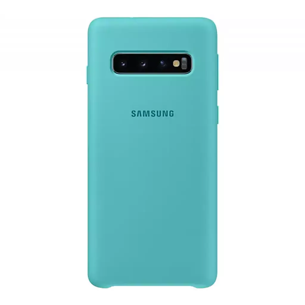 Чехол для моб. телефона Samsung Galaxy S10 (G973) Silicone Cover Green (EF-PG973TGEGRU)