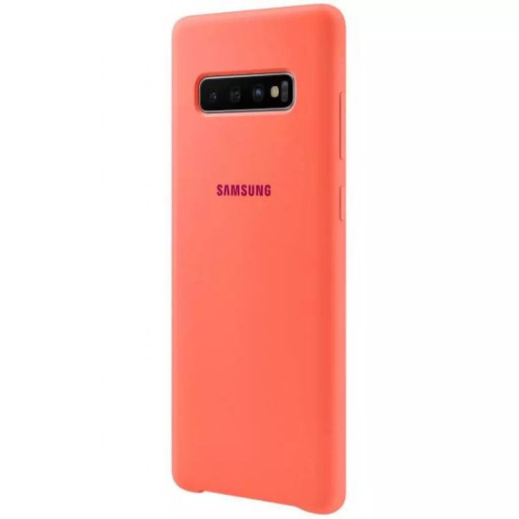 Чехол для моб. телефона Samsung Galaxy S10+ (G975) Silicone Cover Berry Pink (EF-PG975THEGRU) - 1