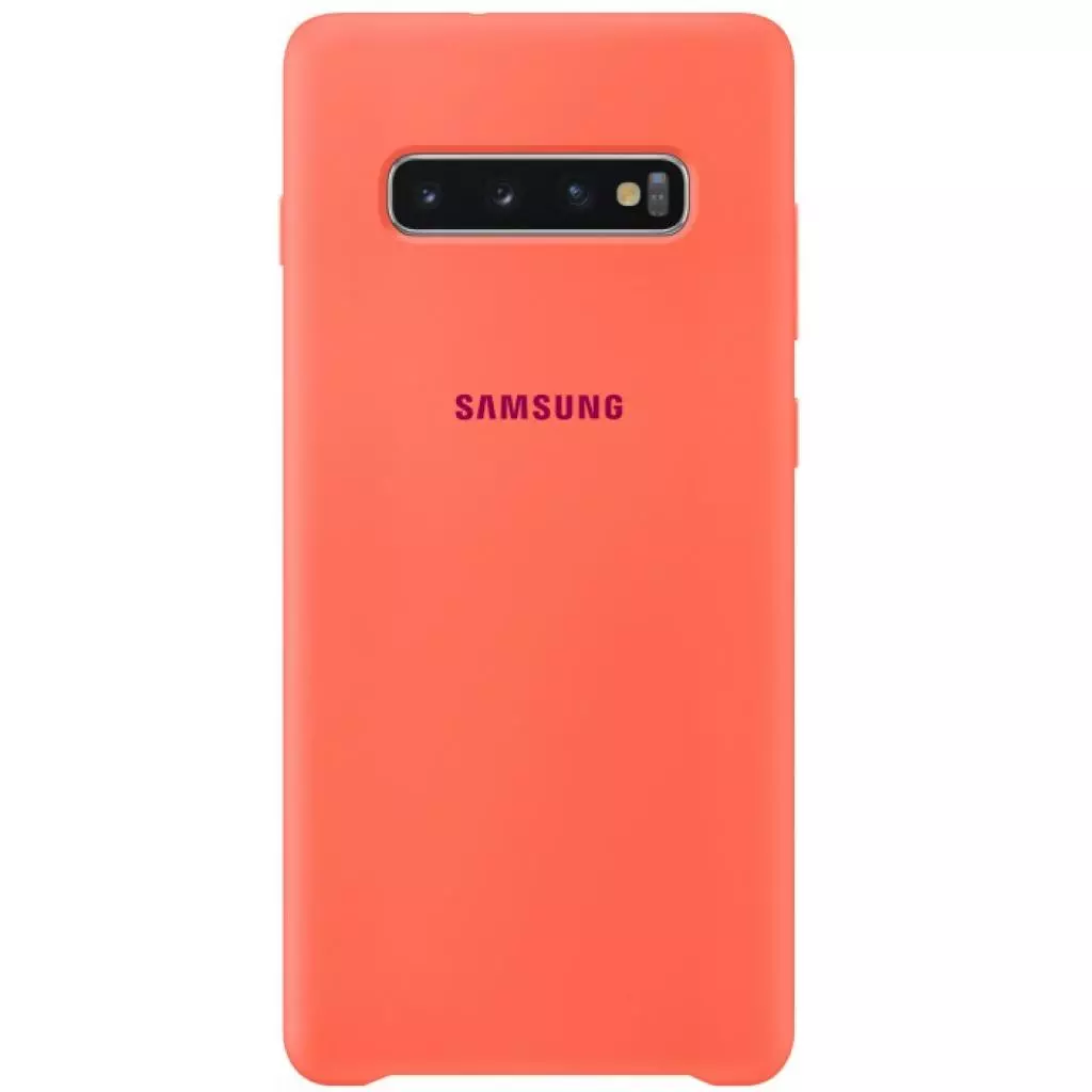 Чехол для моб. телефона Samsung Galaxy S10+ (G975) Silicone Cover Berry Pink (EF-PG975THEGRU)