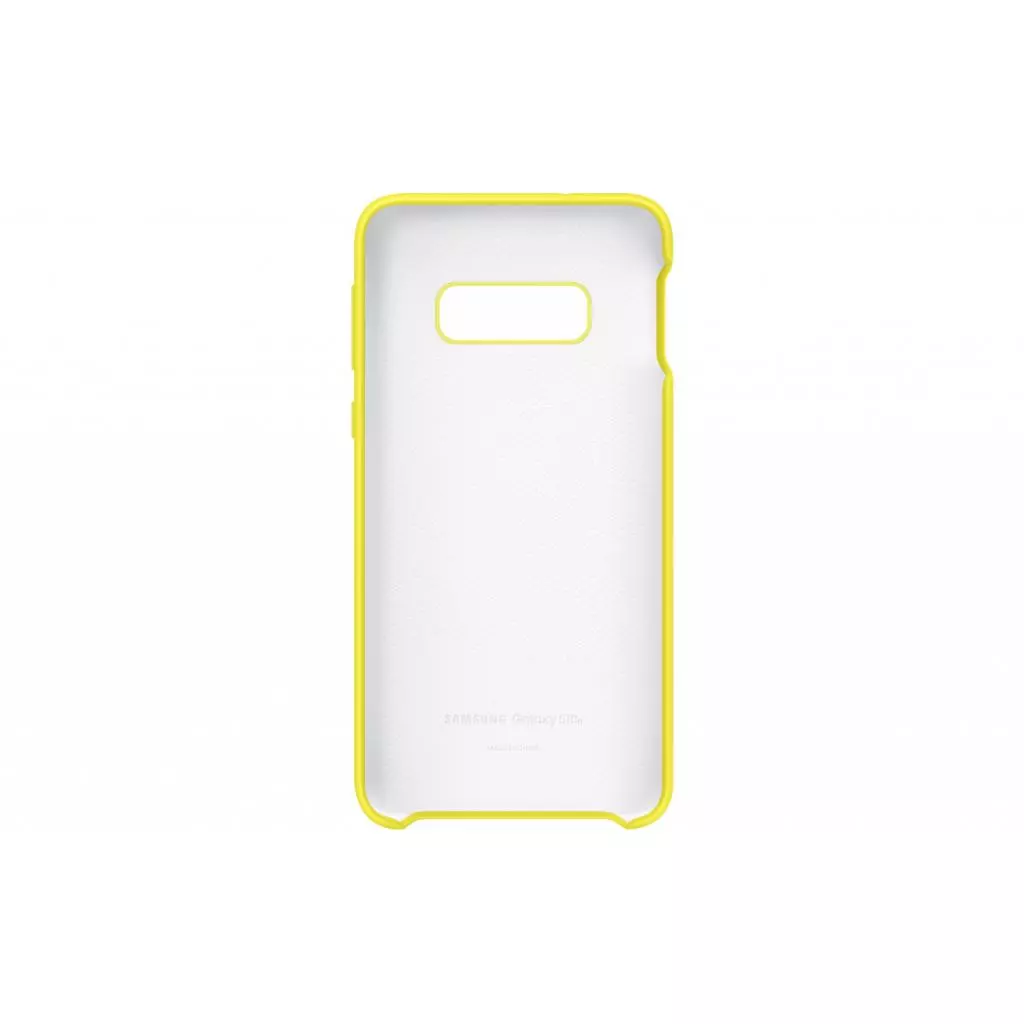 Чехол для моб. телефона Samsung Galaxy S10e (G970) Silicone Cover Yellow (EF-PG970TYEGRU) - 2 Чехол для моб. телефона Samsung Galaxy S10e (G970) Silicone Cover Yellow (EF-PG970TYEGRU) - 2