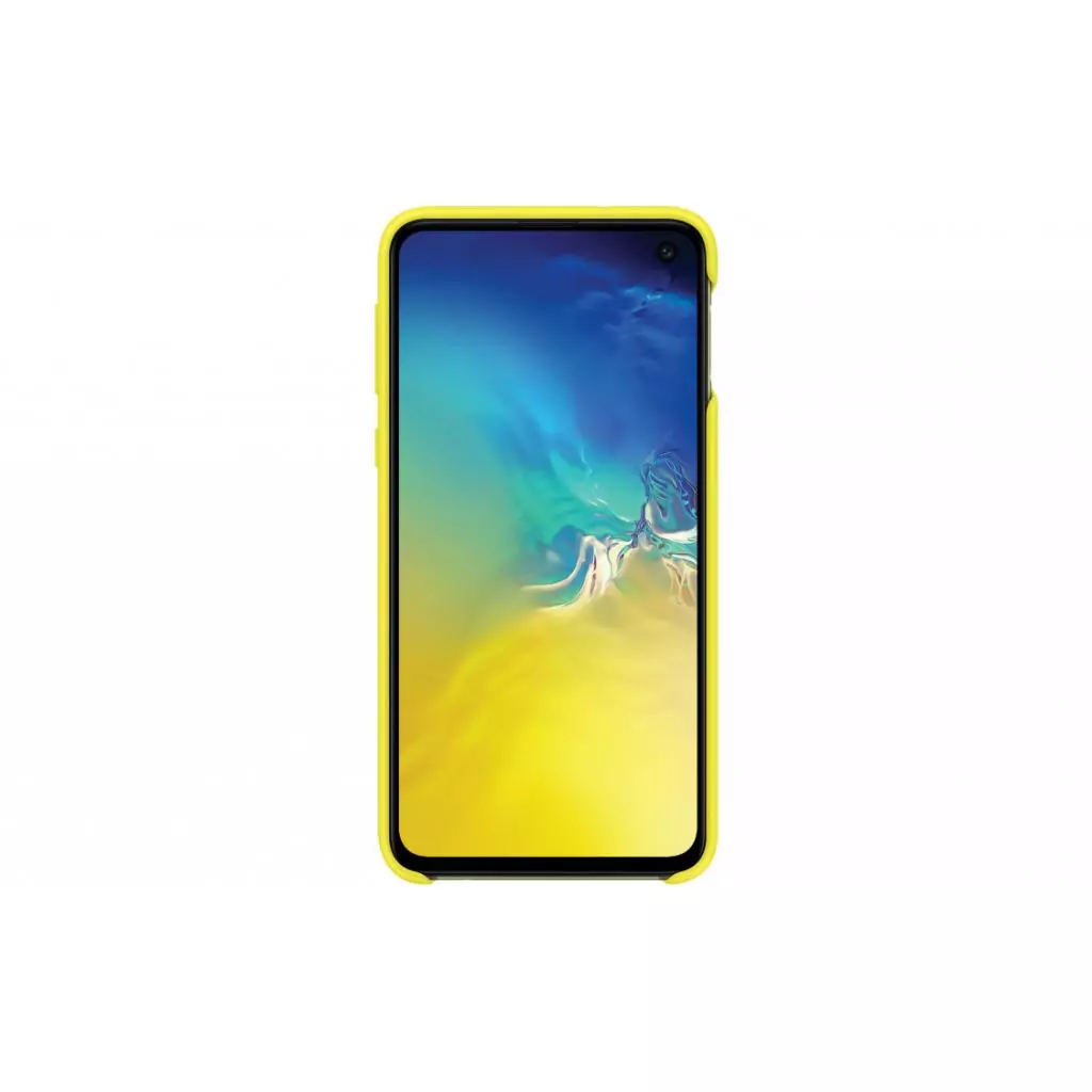 Чехол для моб. телефона Samsung Galaxy S10e (G970) Silicone Cover Yellow (EF-PG970TYEGRU) - 3 Чехол для моб. телефона Samsung Galaxy S10e (G970) Silicone Cover Yellow (EF-PG970TYEGRU) - 3