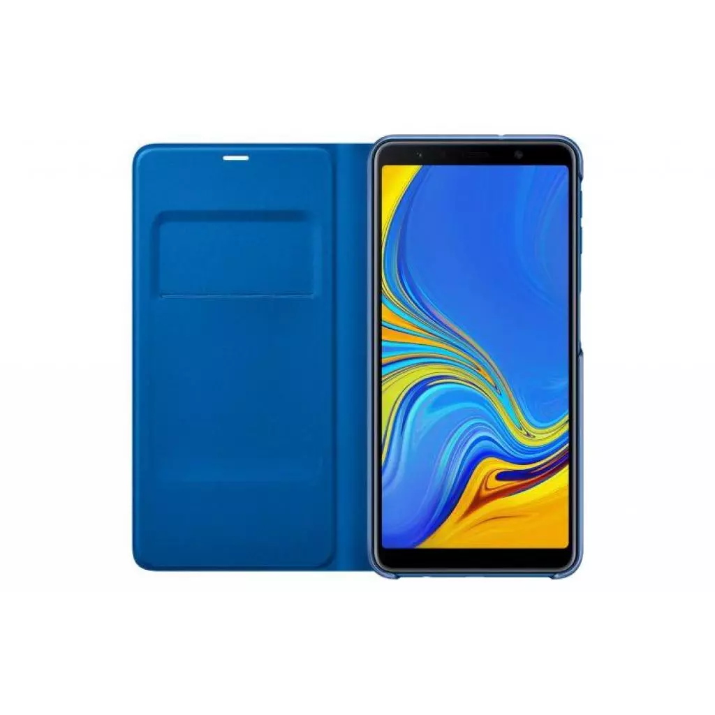 Чехол для моб. телефона Samsung Galaxy A7 2018 (A750) Wallet Cover Blue (EF-WA750PLEGRU) - 3 Чехол для моб. телефона Samsung Galaxy A7 2018 (A750) Wallet Cover Blue (EF-WA750PLEGRU) - 3