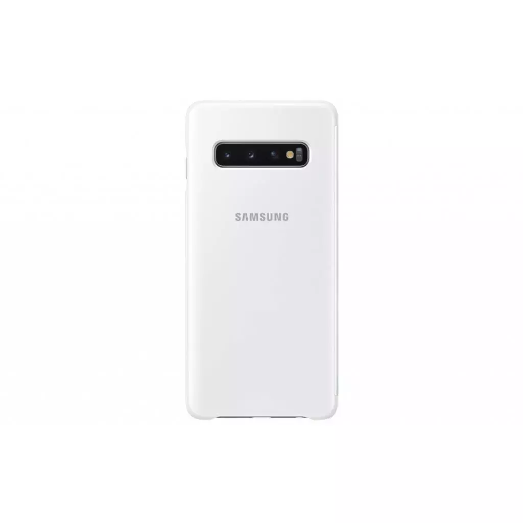 Чехол для моб. телефона Samsung Galaxy S10 (G973) Clear View Cover White (EF-ZG973CWEGRU) - 1 Чехол для моб. телефона Samsung Galaxy S10 (G973) Clear View Cover White (EF-ZG973CWEGRU) - 1