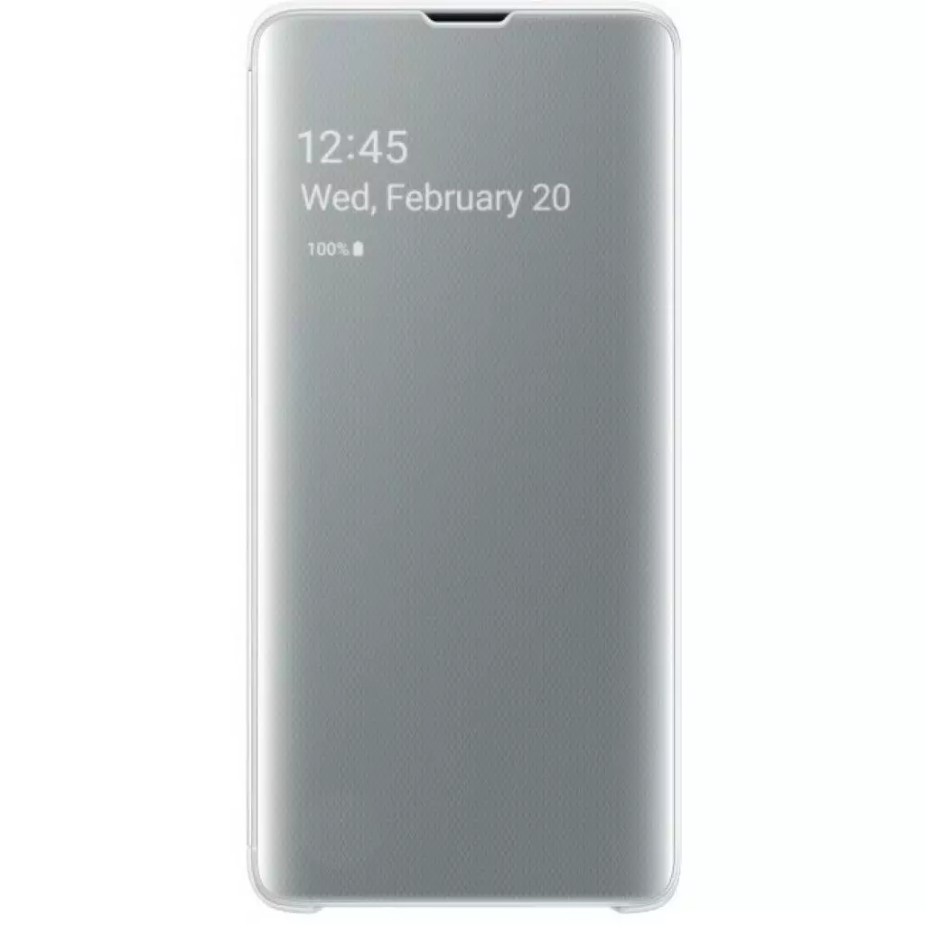 Чехол для моб. телефона Samsung Galaxy S10 (G973) Clear View Cover White (EF-ZG973CWEGRU)