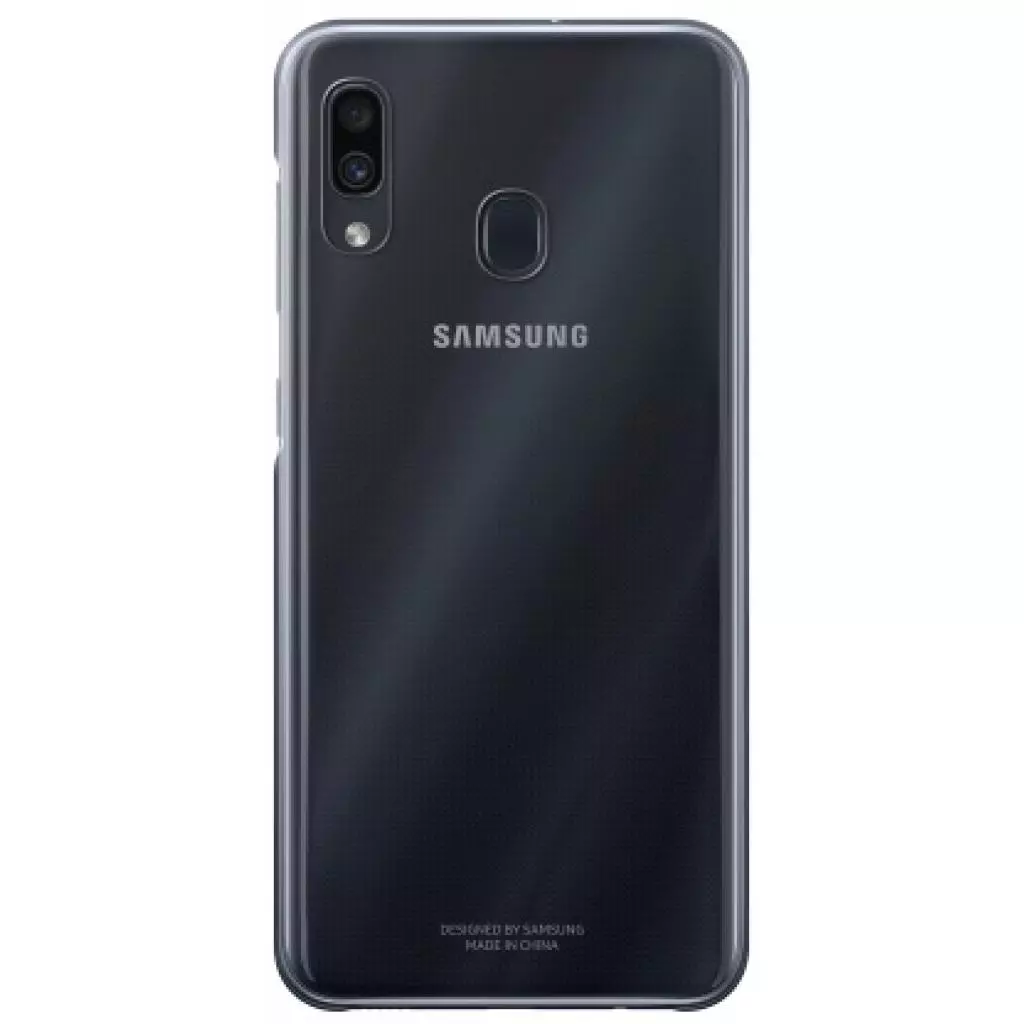 Чехол для моб. телефона Samsung Galaxy A30 (A305F) Gradation Cover Black (EF-AA305CBEGRU)