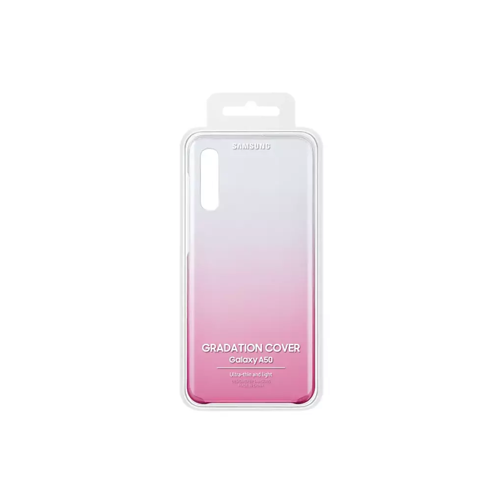 Чехол для моб. телефона Samsung Galaxy A50 (A505F) Gradation Cover Pink (EF-AA505CPEGRU) - 4 Чехол для моб. телефона Samsung Galaxy A50 (A505F) Gradation Cover Pink (EF-AA505CPEGRU) - 4