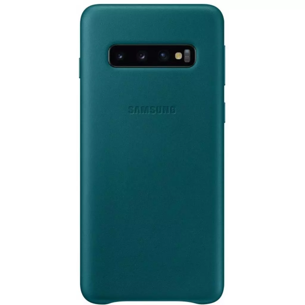 Чехол для моб. телефона Samsung Galaxy S10 (G973) Leather Cover Green (EF-VG973LGEGRU)