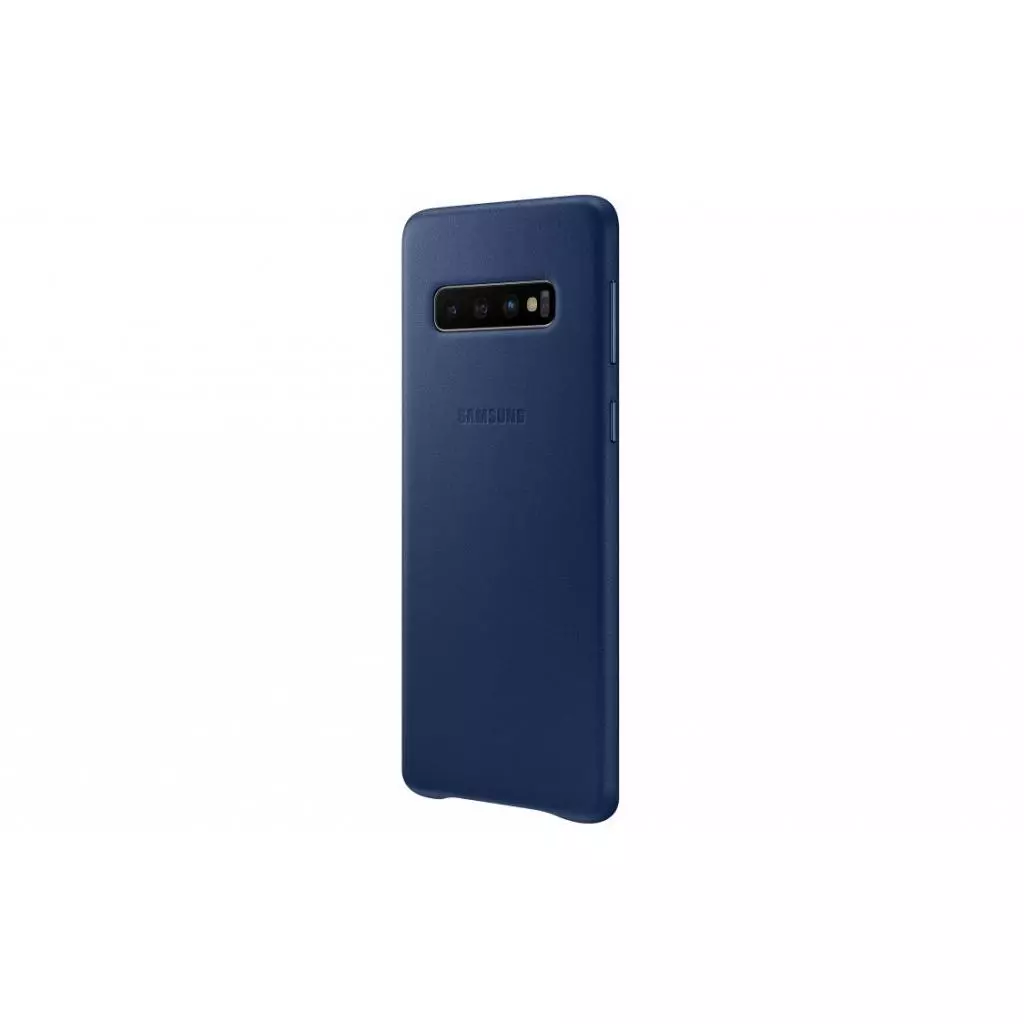 Чехол для моб. телефона Samsung Galaxy S10 (G973) Leather Cover Navy (EF-VG973LNEGRU) - 1 Чехол для моб. телефона Samsung Galaxy S10 (G973) Leather Cover Navy (EF-VG973LNEGRU) - 1