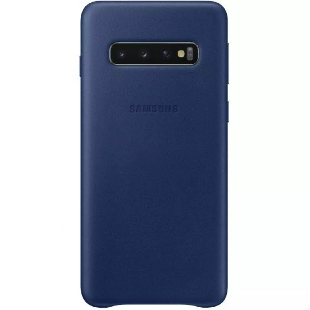 Чехол для моб. телефона Samsung Galaxy S10 (G973) Leather Cover Navy (EF-VG973LNEGRU) - 2 Чехол для моб. телефона Samsung Galaxy S10 (G973) Leather Cover Navy (EF-VG973LNEGRU) - 2