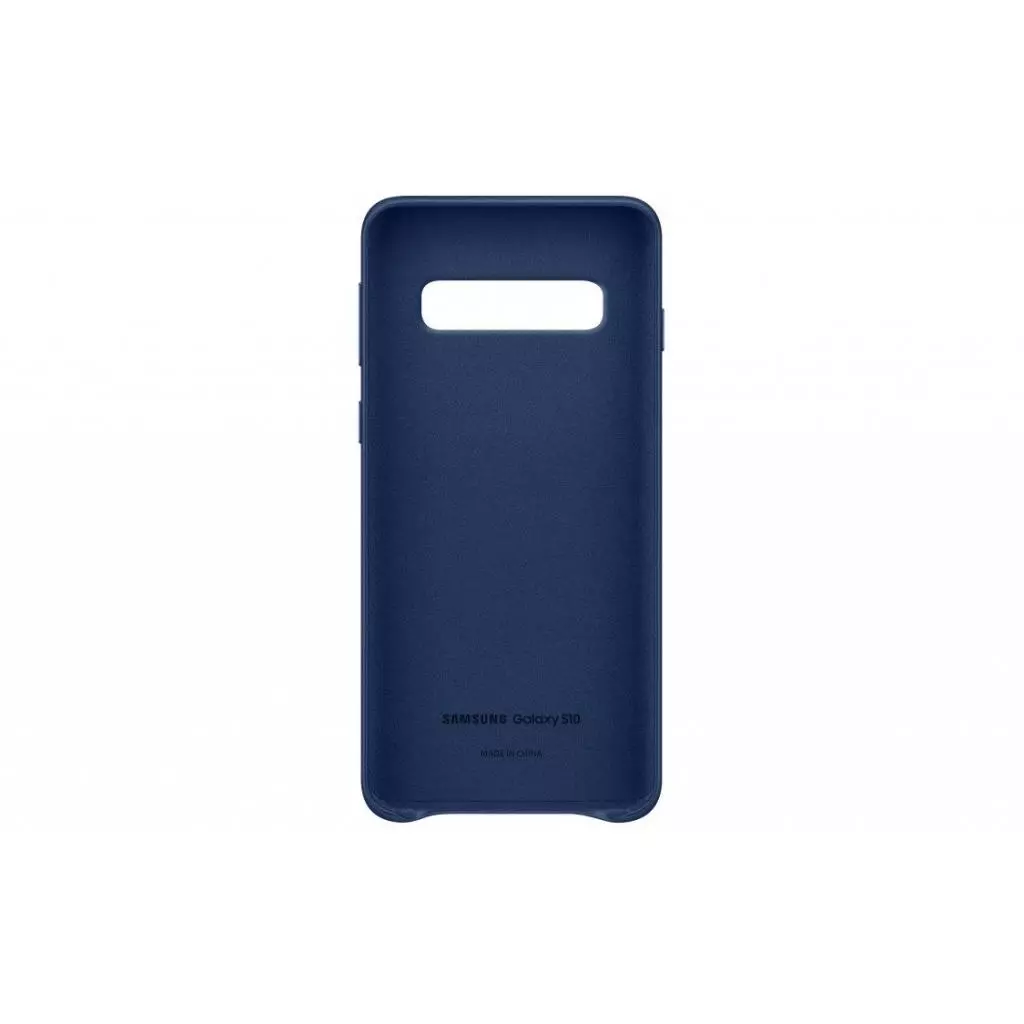 Чехол для моб. телефона Samsung Galaxy S10 (G973) Leather Cover Navy (EF-VG973LNEGRU)